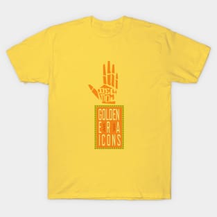 GOLDEN ERA ICONS logo T-Shirt